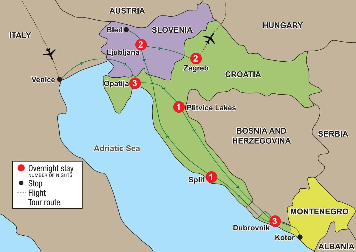 નકશો opatija ક્રોએશિયા